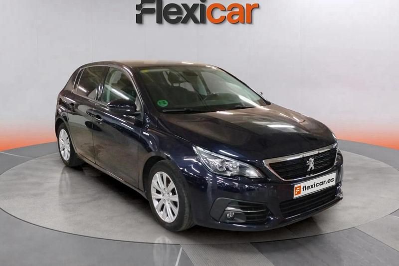 Usado Peugeot 308 Style 131 CV (96 kW) 2020 Azul Berlina
