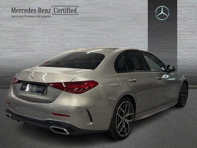 Usado Mercedes C220 200 CV (147 kW) 2022 Plata mojave