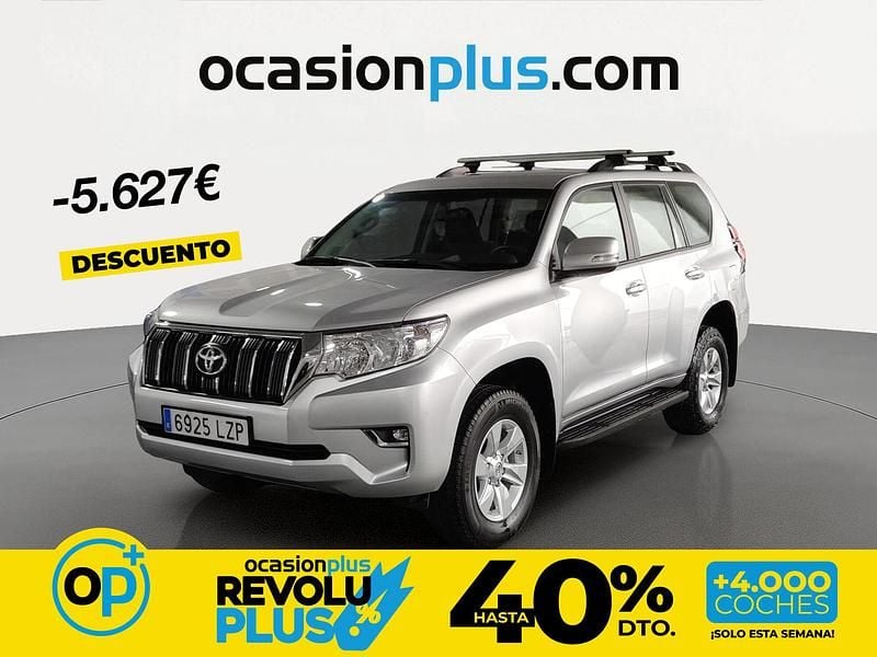 Usado Toyota Land Cruiser 204 CV (150 kW) 2022 Gris Pickup/Camioneta