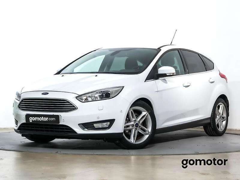 Blanco Usado 2015 Ford Focus Titanium Berlina | 8990 € (Precio justo) - Imagen 1/4