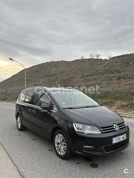 Usado VW Sharan Advance 140 CV (102 kW) 2012 Negro Monovolumen
