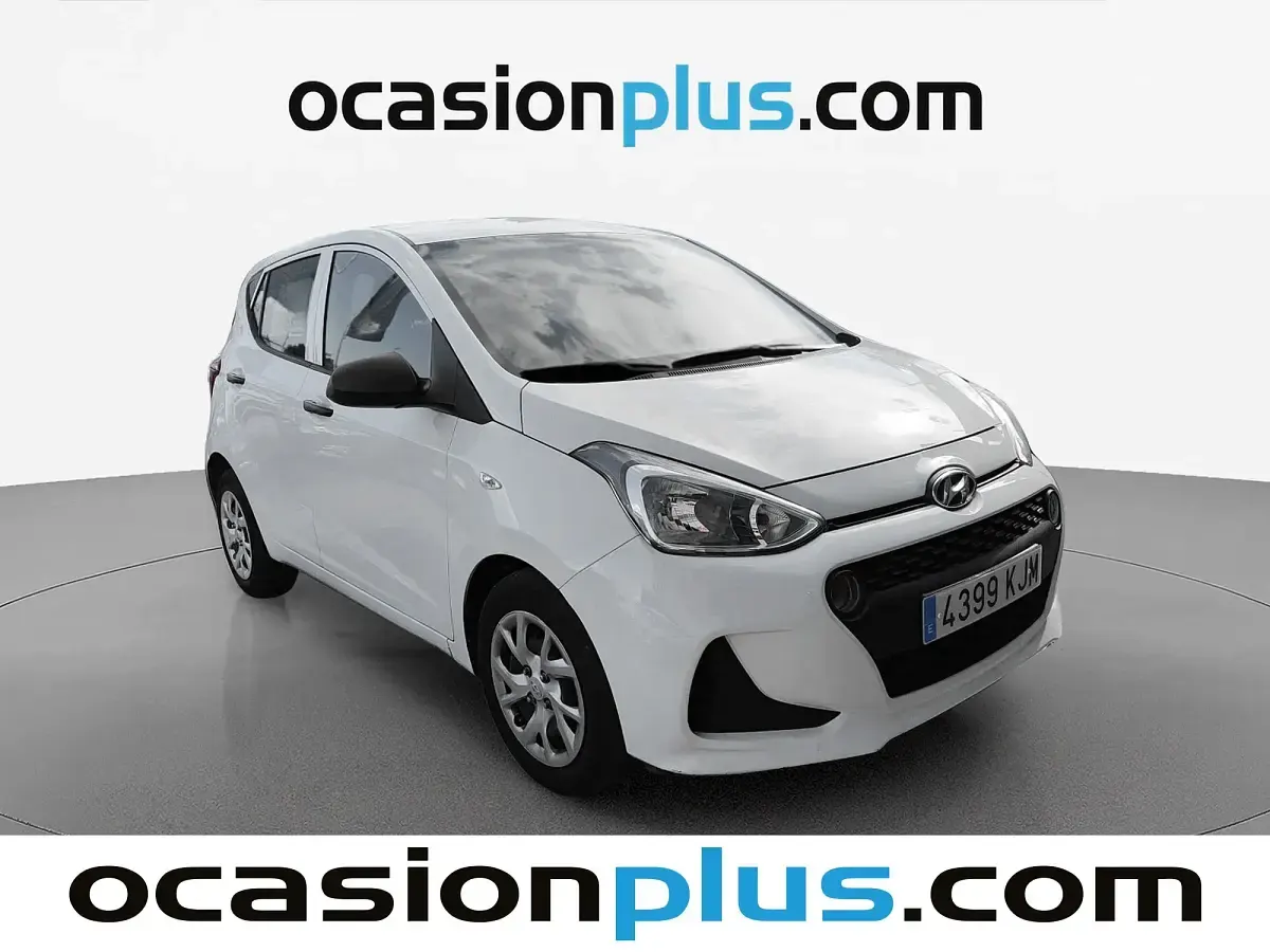 Usado Hyundai i10 67 CV (49 kW) 2018 Blanco Utilitario