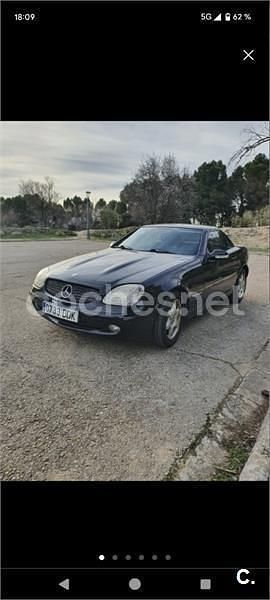 Usado Mercedes SLK230 197 CV (144 kW) 2004 Negro Descapotable