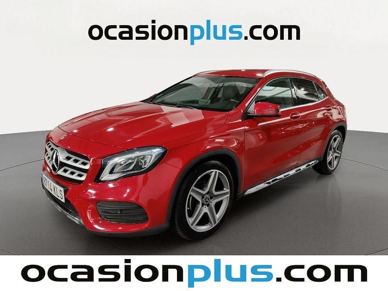Rojo Usado 2018 Mercedes GLA200 AMG SUV | 22.264 € (Buen precio) - Imagen 1/4