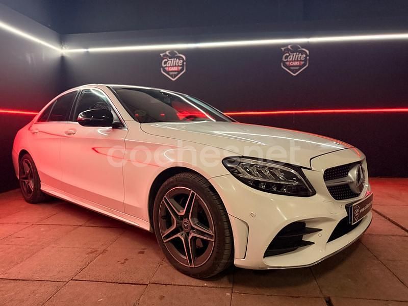 Usado Mercedes C200 160 CV (117 kW) 2019 Blanco Berlina