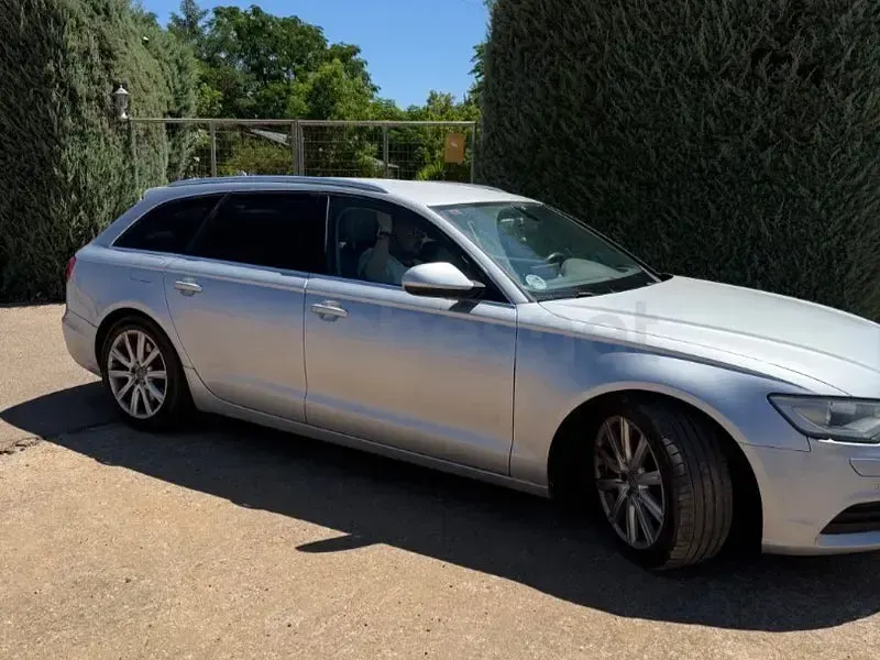 Usado Audi A6 245 CV (180 kW) 2014 Gris / plata Familiar