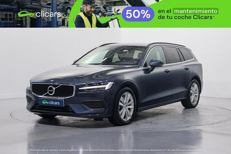 Usado Volvo V60 Momentum 197 CV (144 kW) 2021 Azul Familiar