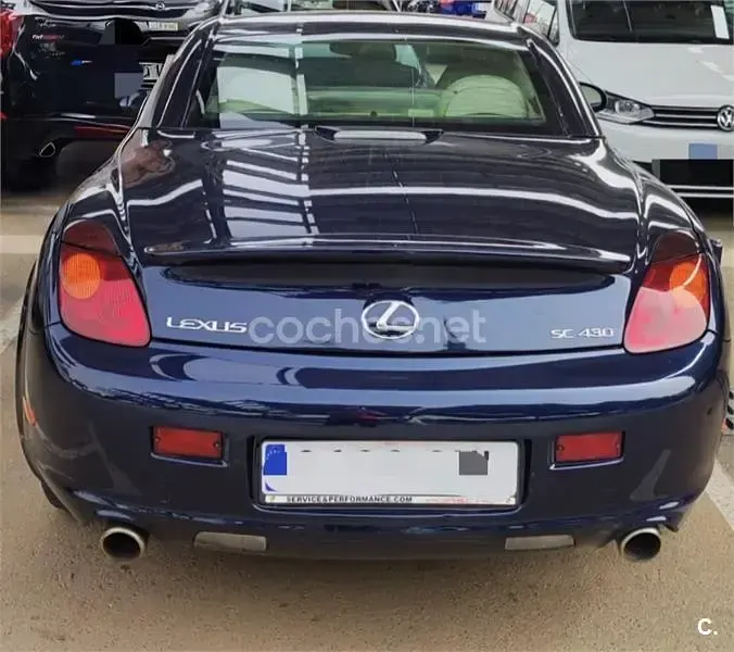 Usado Lexus SC430 286 CV (210 kW) 2003 Azul Descapotable