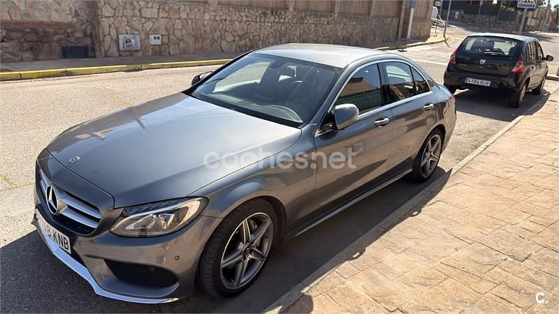 Usado Mercedes C220 170 CV (125 kW) 2018 Gris / plata Berlina