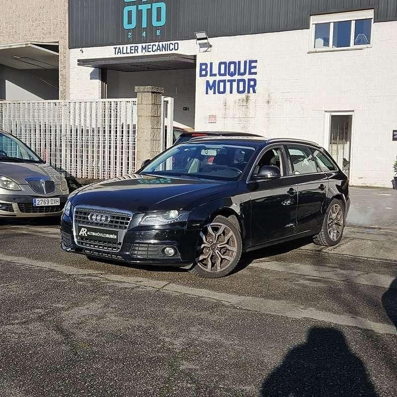 Usado Audi A4 159 CV (116 kW) 2009 Negro Familiar