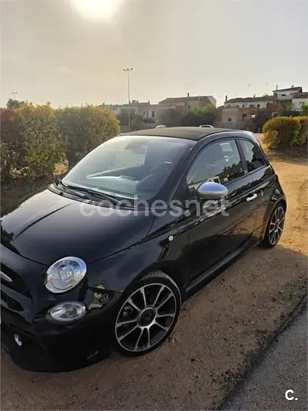 Usado Abarth 595C Turismo 165 CV (121 kW) 2020 Negro Descapotable