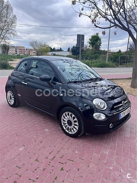 Usado Fiat 500 Lounge 69 CV (50 kW) 2019 Negro Berlina
