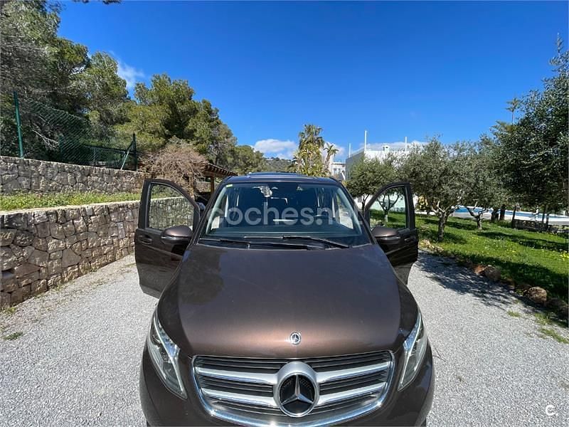 Usado Mercedes V220 Exclusive 163 CV (119 kW) 2019 Marrón Monovolumen