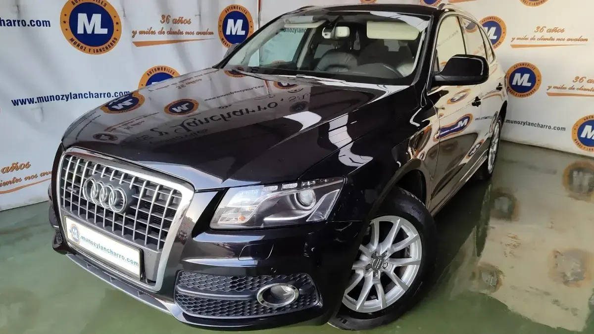Usado Audi Q5 Ambition 177 CV (130 kW) 2012 Negro SUV