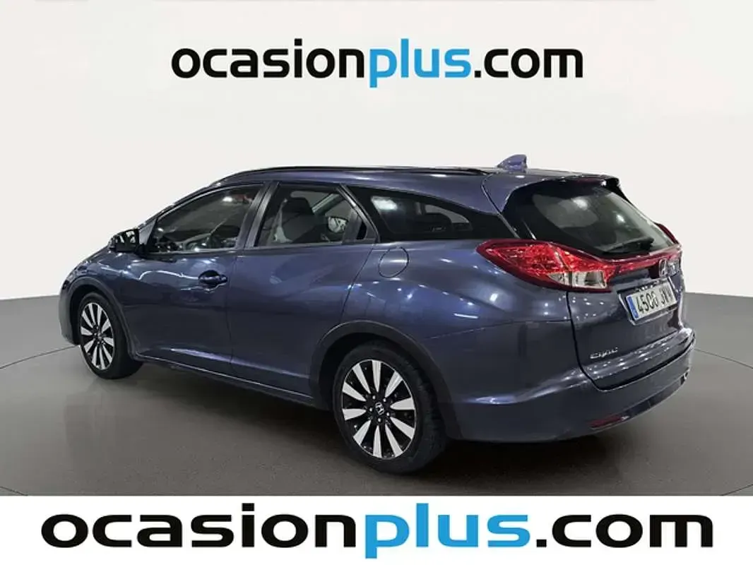 Usado Honda Civic Elegance 120 CV (88 kW) 2017 Azul Familiar