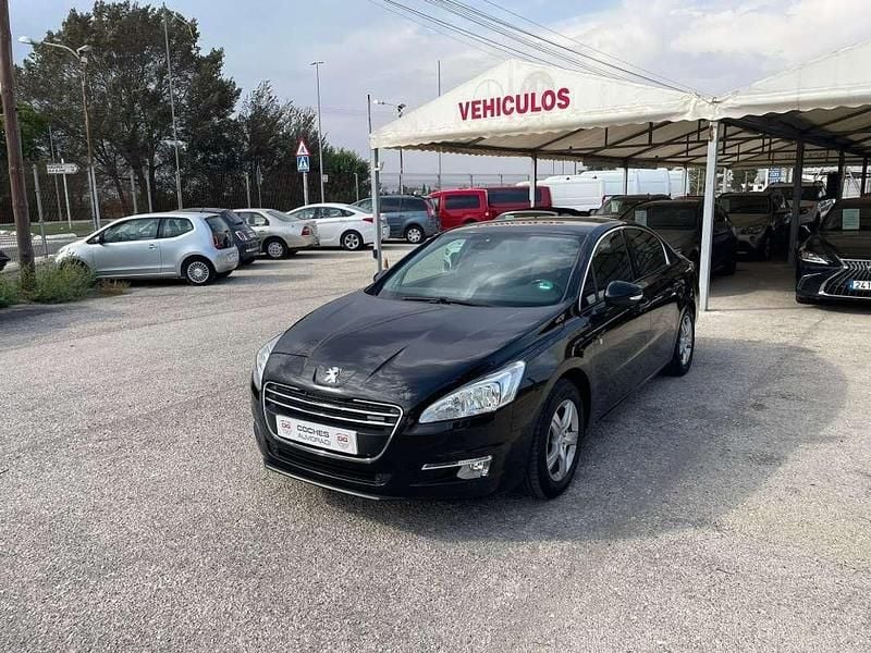 Usado Peugeot 508 Allure 200 CV (147 kW) 2013 Negro Berlina