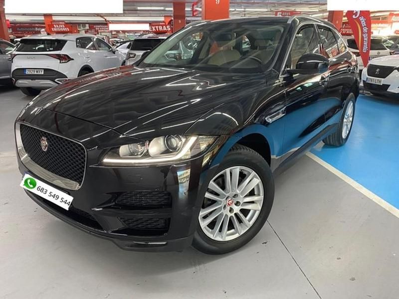 Negro Usado 2017 Jaguar F-Pace Prestige SUV | 20.900 € (Precio justo) - Imagen 1/4