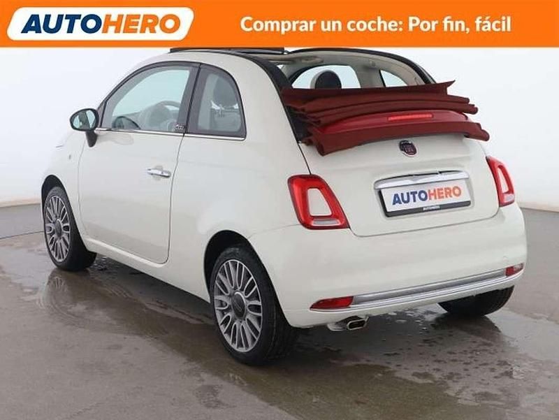 Usado Fiat 500C Lounge 69 CV (50 kW) 2018 Blanco Descapotable
