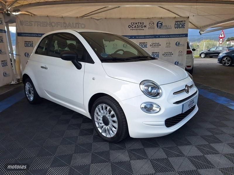 Usado Fiat 500 70 CV (51 kW) 2021 Blanco Utilitario