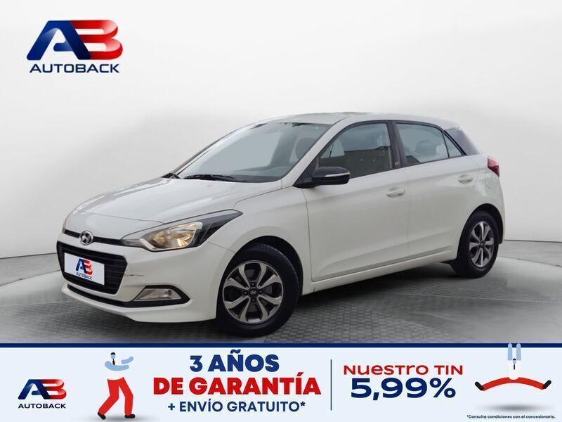 Blanco Usado 2018 Hyundai i20 GO! Berlina | 9200 € (Precio justo) - Imagen 1/2