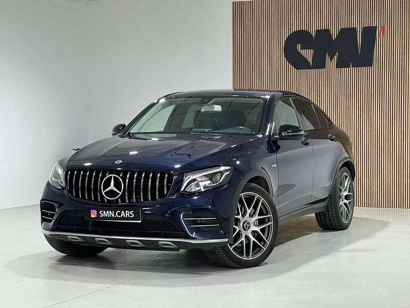 Usado Mercedes GLC43 AMG AMG 367 CV (269 kW) 2017 Azul Coupe