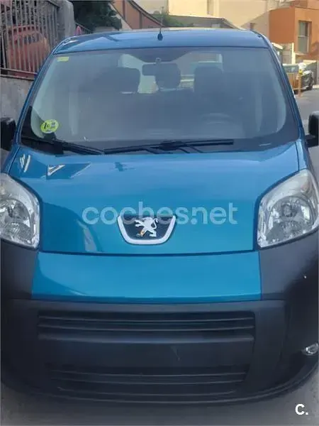 Usado Peugeot Bipper Active 75 CV (55 kW) 2014 Azul Monovolumen