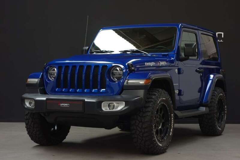Usado Jeep Wrangler Sahara 268 CV (197 kW) 2019 Ocean blue SUV