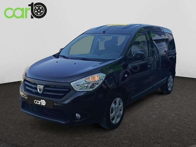 Negro Usado 2017 Dacia Dokker Ambiance Monovolumen | 8490 € (Precio justo) - Imagen 1/4