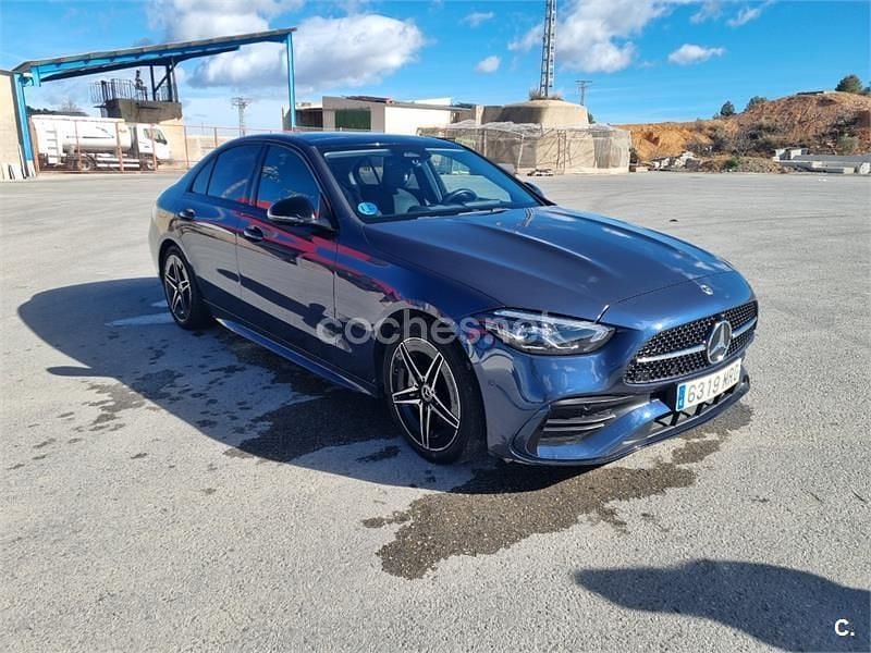 Azul Usado 2024 Mercedes C200 Berlina | 38.900 € (Buen precio) - Imagen 1/4