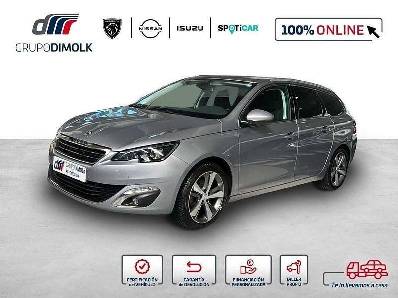 Gris Usado 2017 Peugeot 308 Allure Utilitario | 10.600 € (Un poco caro) - Imagen 1/4