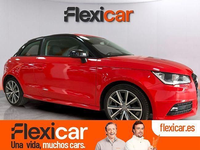 Usado Audi A1 95 CV (69 kW) 2016 Rojo Utilitario