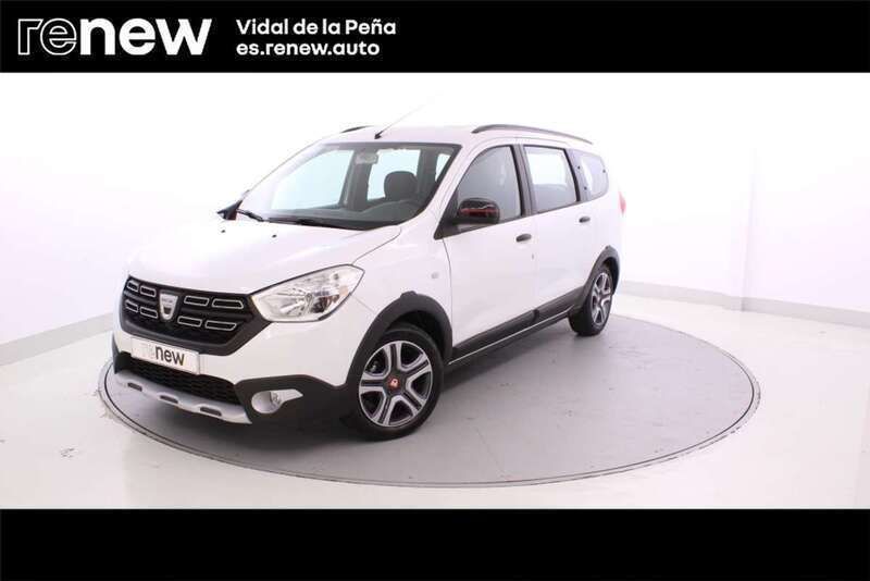 Blanco Usado 2019 Dacia Lodgy Monovolumen | 15.490 € (Buen precio) - Imagen 1/4
