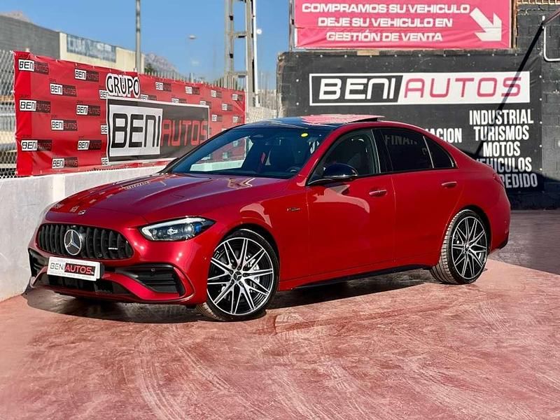 Rojo Usado 2023 Mercedes C43 AMG AMG Berlina | 79.990 € (Caro) - Imagen 1/4