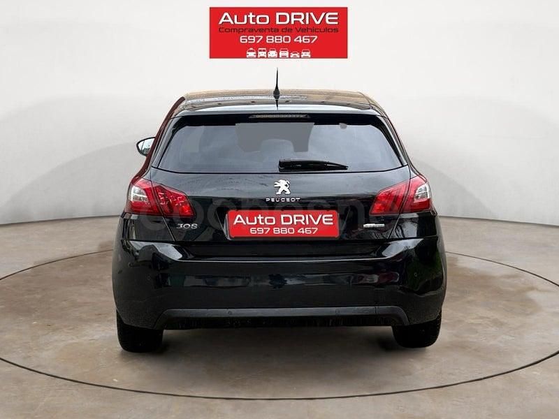 Usado Peugeot 308 SW Active 130 CV (95 kW) 2017 Negro Familiar