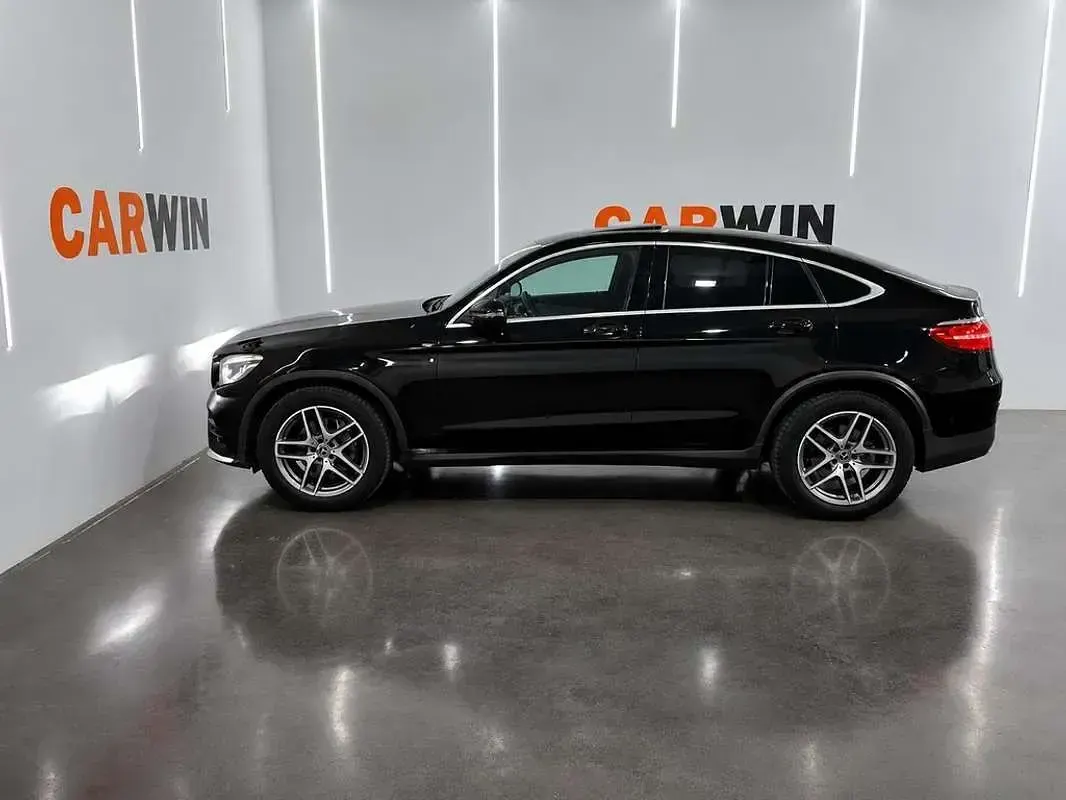 Usado Mercedes GLC220 170 CV (125 kW) 2017 Negro SUV