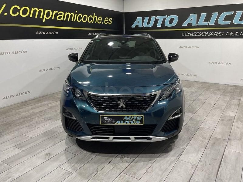 Usado Peugeot 5008 GT-line 130 CV (95 kW) 2020 Azul SUV