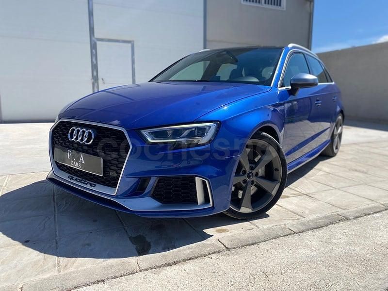 Usado Audi RS3 Performance 400 CV (294 kW) 2019 Azul Berlina