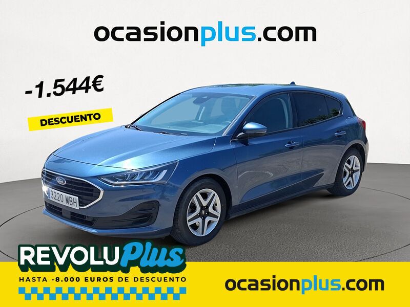 Azul Usado 2022 Ford Focus Trend+ Berlina | 16.990 € (Precio justo) - Imagen 1/4