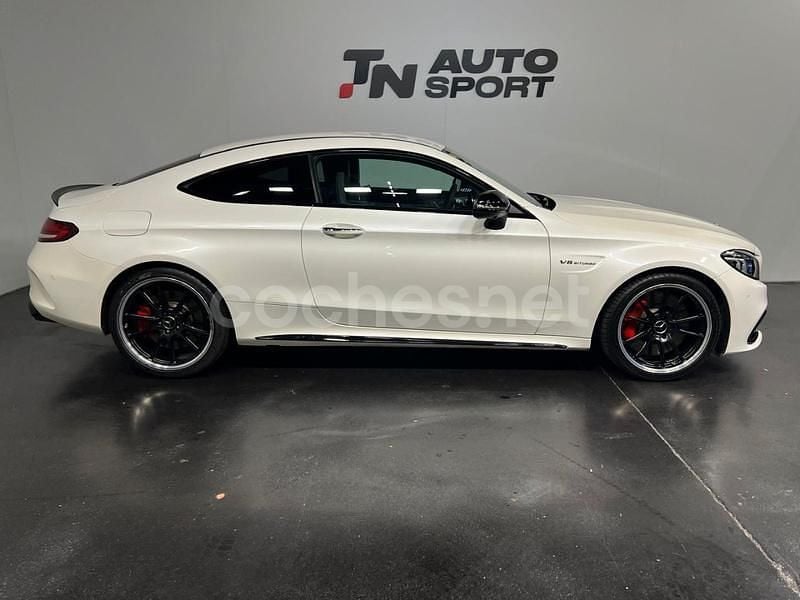 Usado Mercedes C63S AMG 510 CV (375 kW) 2021 Blanco Coupe
