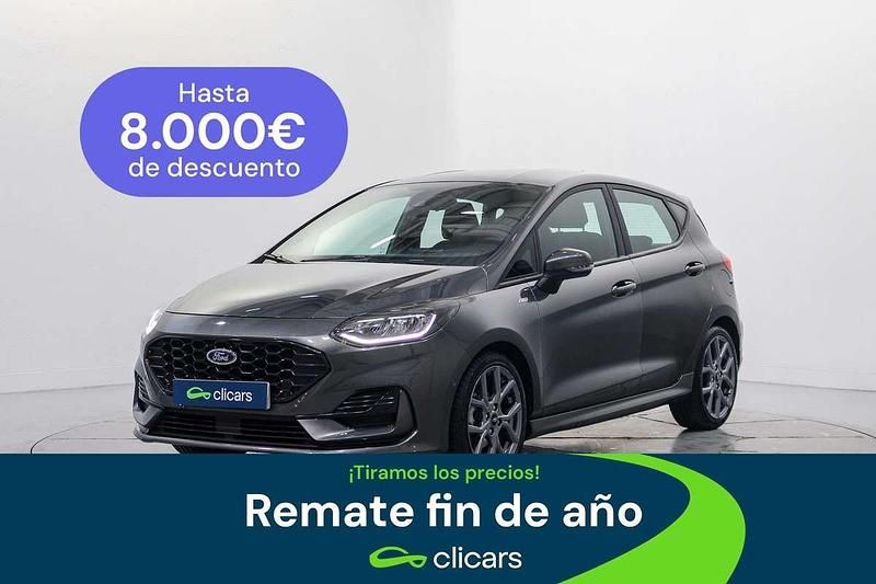 Gris Usado 2023 Ford Fiesta ST-Line Utilitario | 11.590 € (Super precio) - Imagen 1/4