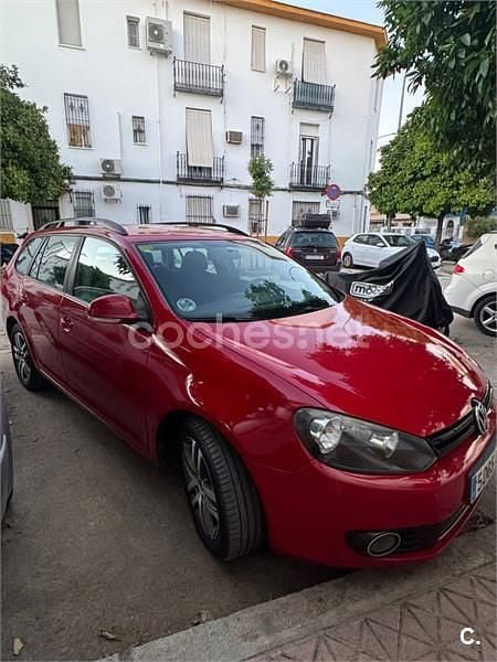 Usado VW Golf VI Advance 105 CV (77 kW) 2010 Rojo Utilitario