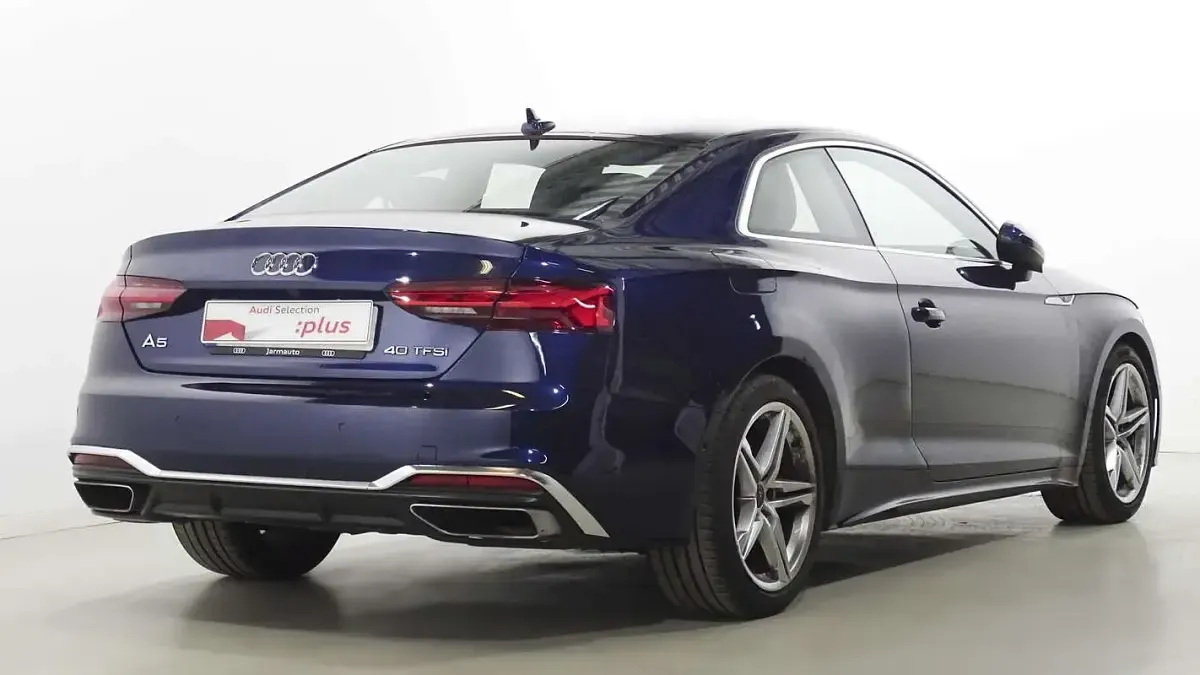 Usado Audi A5 S-Line 190 CV (139 kW) 2020 Azul Coupe