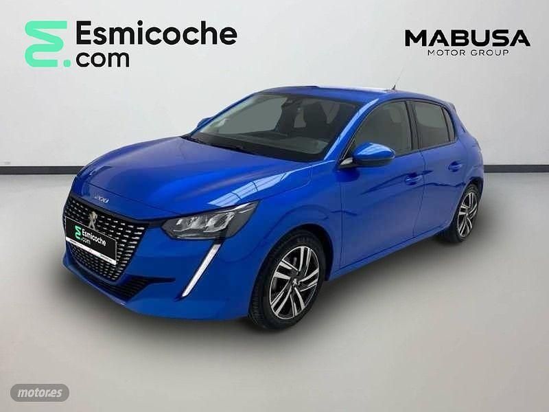 Azul Usado 2021 Peugeot 208 Allure Utilitario | 13.490 € (Un poco caro) - Imagen 1/4