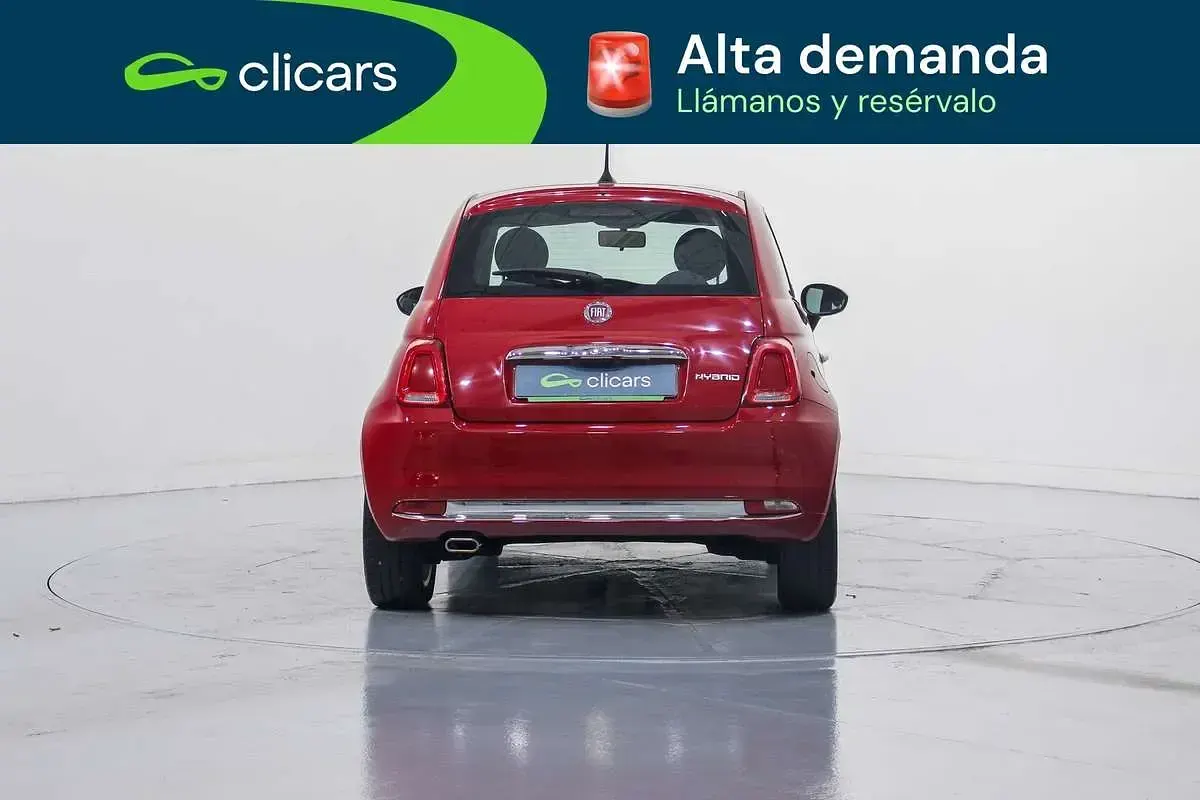 Usado Fiat 500 Red 71 CV (52 kW) 2022 Rojo Utilitario
