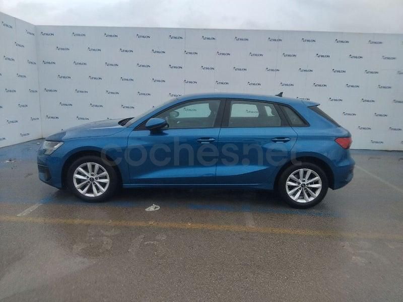 Usado Audi A3 150 CV (110 kW) 2022 Azul Berlina