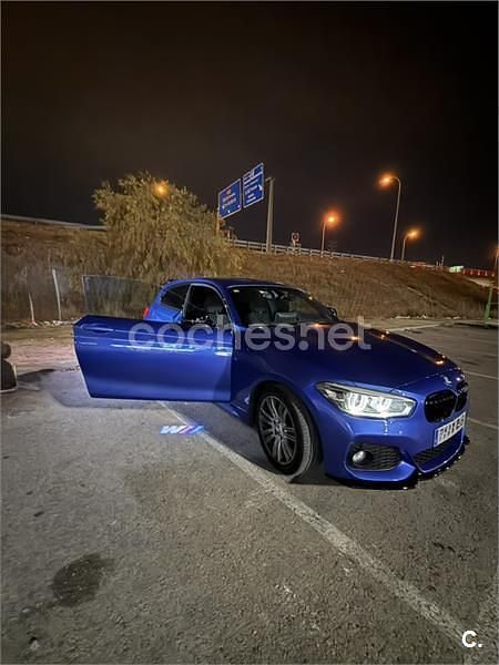 Usado BMW 118 150 CV (110 kW) 2016 Azul Utilitario