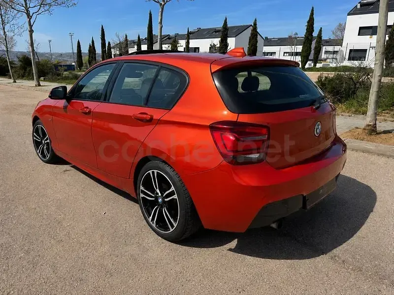 Usado BMW 118 170 CV (125 kW) 2014 Naranja Utilitario