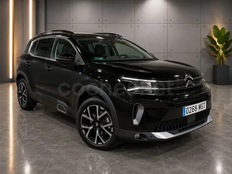 Usado Citroën C5 Aircross Shine 225 CV (165 kW) 2023 Negro SUV