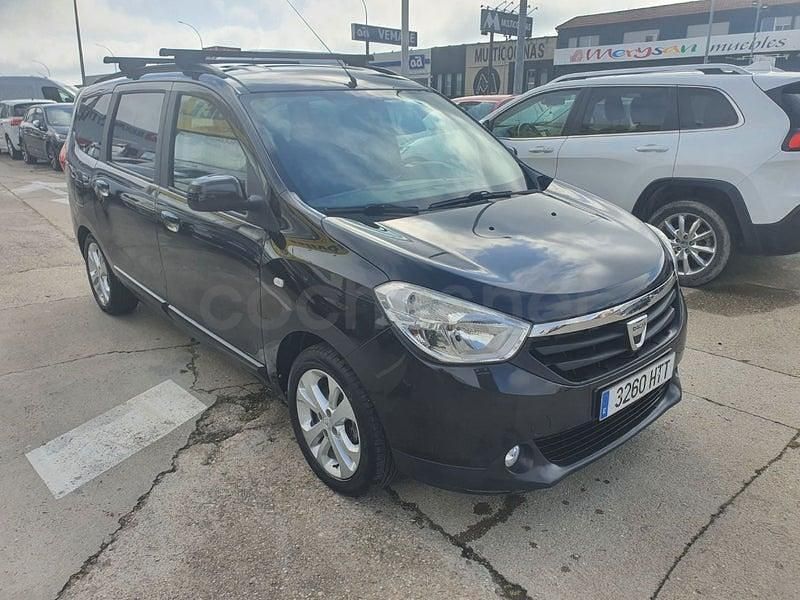 Usado Dacia Lodgy Lauréate 107 CV (78 kW) 2013 Negro Monovolumen