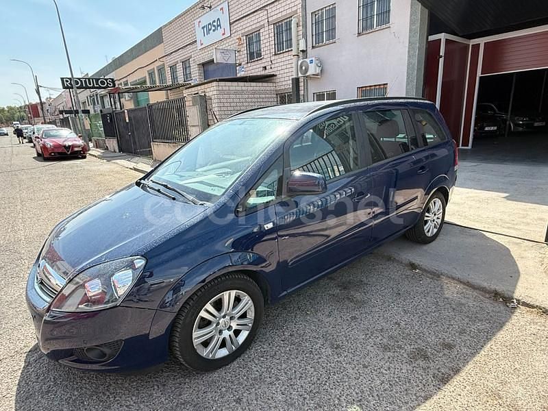 Usado Opel Zafira Family 125 CV (91 kW) 2012 Azul Monovolumen